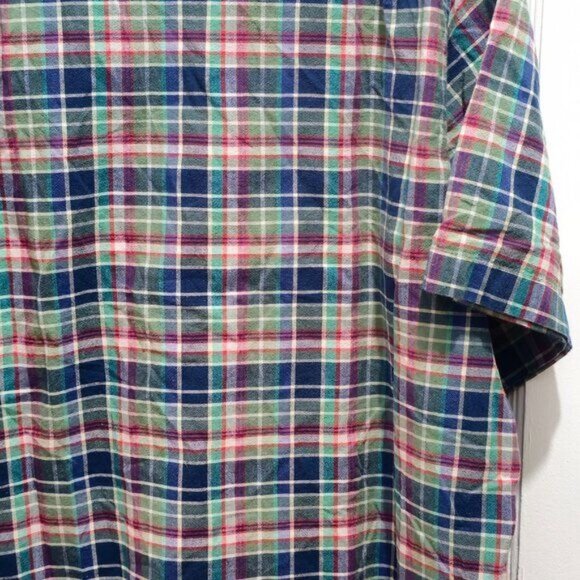 Cremeux Classics Men's XL Multicolor Plaid Button-Down Shirt - Picture 9 of 9